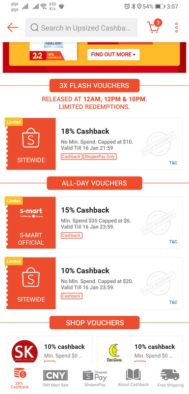 Sg Where Got Poor Ppl Shopee Cny 18 Cashback Vouchers Kena Snapped Up So Fast Hardwarezone Forums