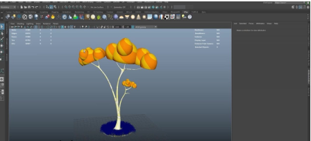 Modelling a stylized tree in Maya