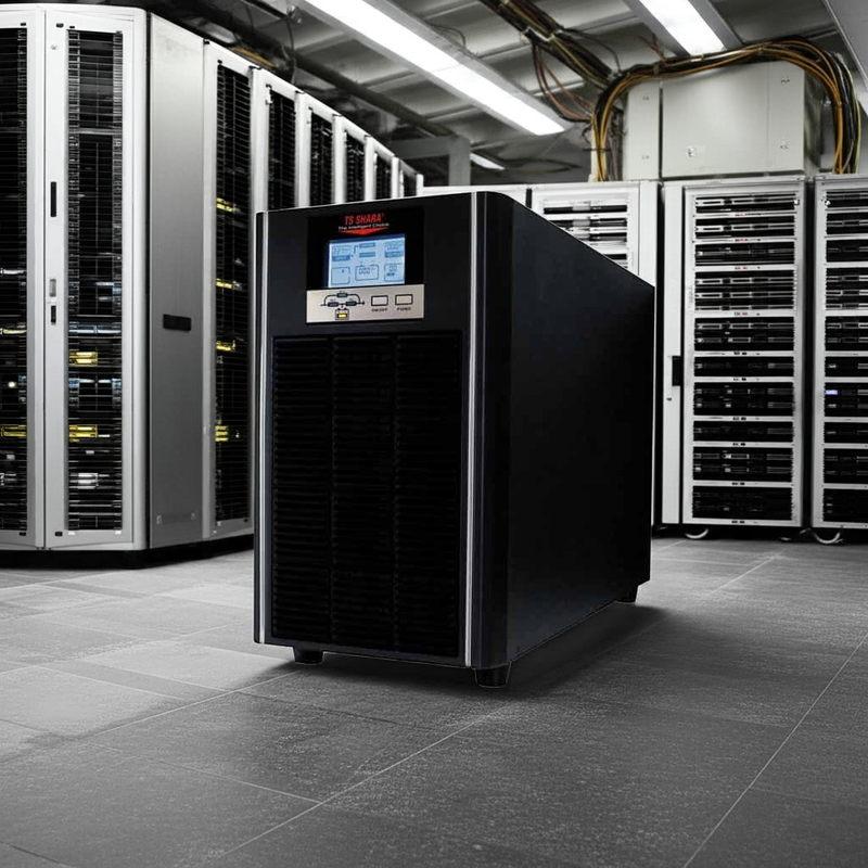 Nobreak TS Shara 12KVA protegendo um data center