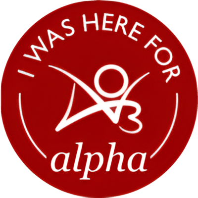 I was here for alpha