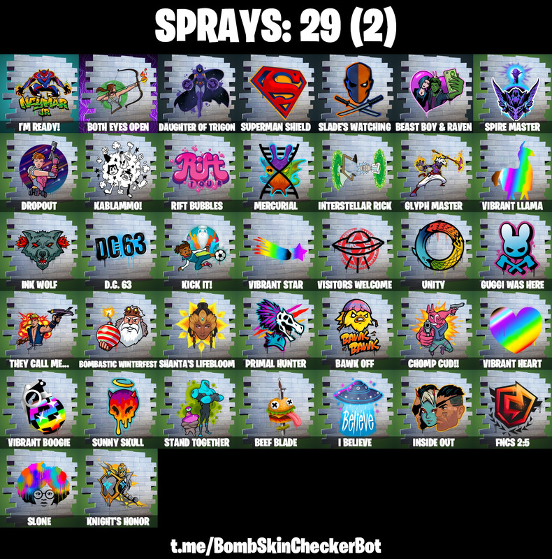 Sprays