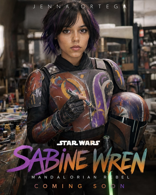 Jenna Ortega Sabine Wren