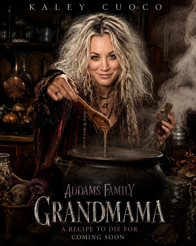 Kaley Cuoco Grandmama