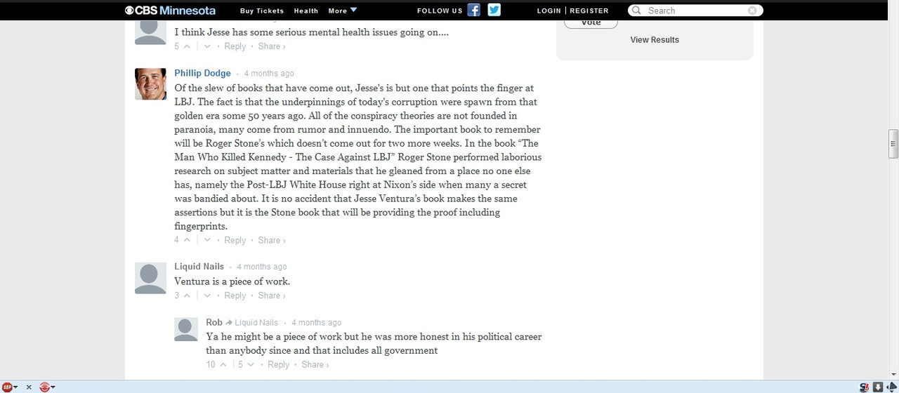 Philip Dodge - Ventura LBJ had the most to gain 