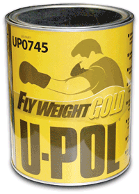 U-POL Products Flyweight Gold Premium Grade Lightweight Body Filler, 3 Liter UPL-UP0745