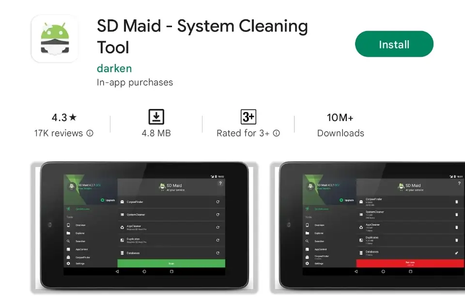Aplikasi cache cleaner terbaik android