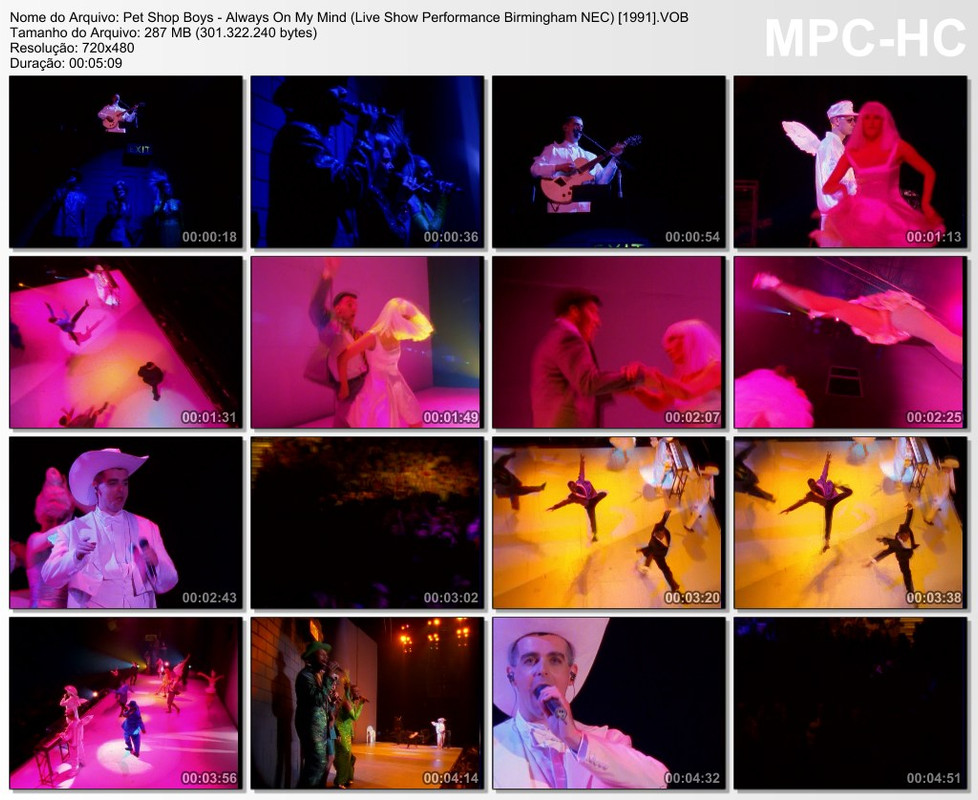 Pet Shop Boys - Always On My Mind (Live Show Performance Birming