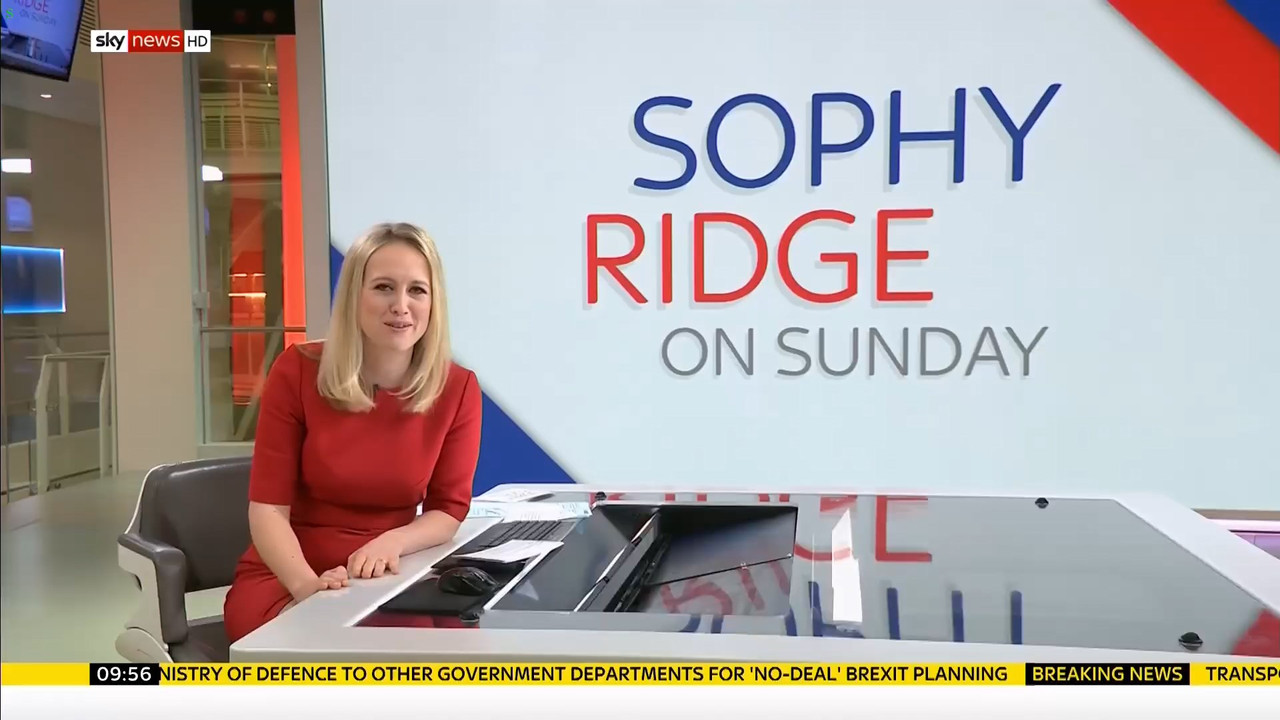13 January - 09.00.00 - Sophy Ridge On Sunday. A new kind of pol