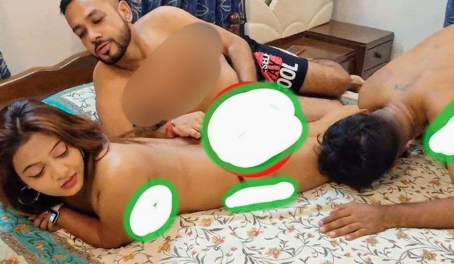 Cute desi girl doing threesome new full enjoying exclusive