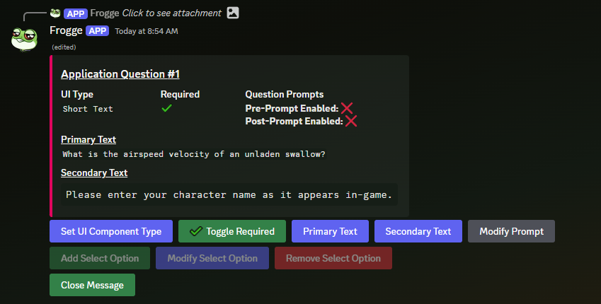 Character Name Question