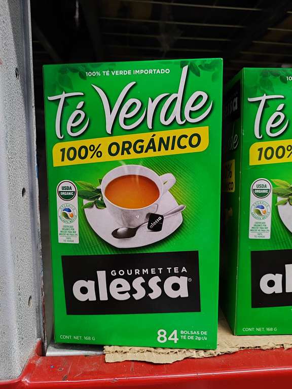 Sam's Club: Te verde 100% Organico. Alessa