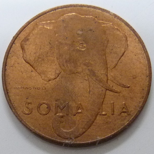  1 Centesimo. Somalia. 1950. Roma SOM-1-C-ntesimo-Somalo-1950-anv