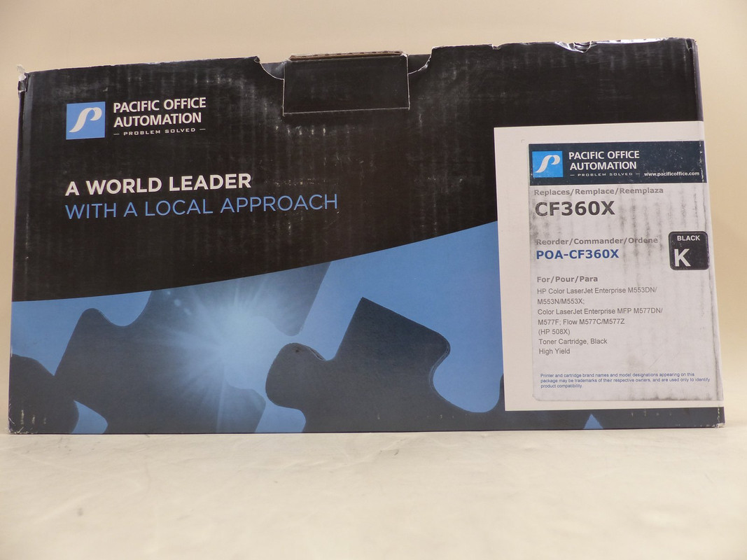 POA-CF360X BLACK TONER CARTRIDGE FOR HP LASERJET M553DN/M553N/M553X | MDG  Sales, LLC