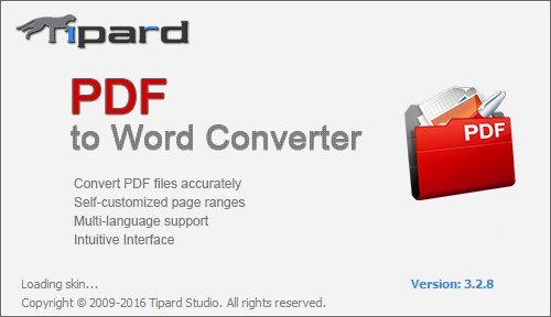 Tipard PDF to Word Converter v3.3.32 Multilingual