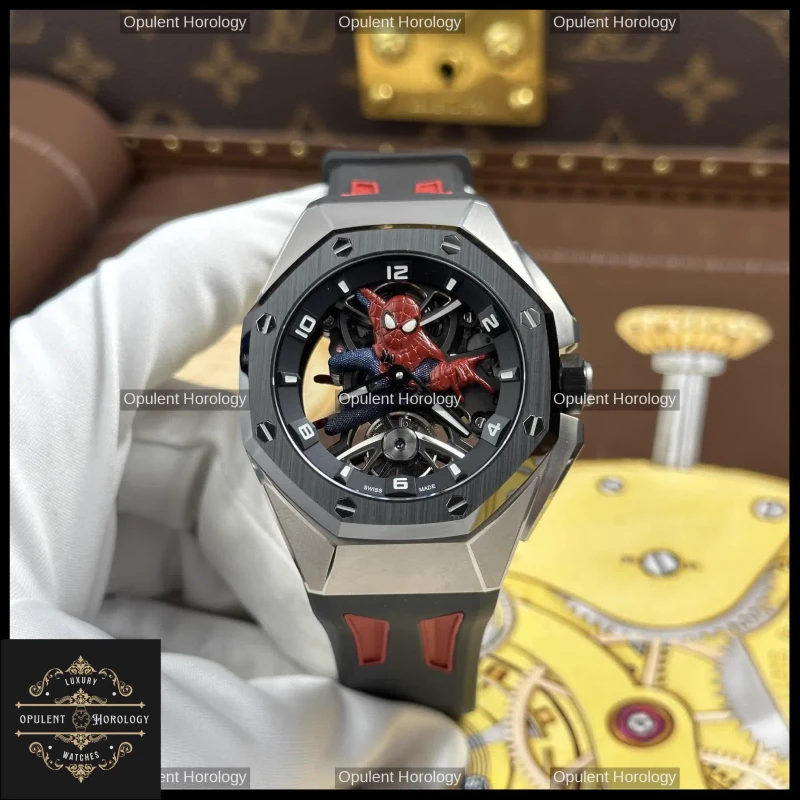 Audemars Piguet Royal Oak Concept 26631IO Spider-Man Replica Tourbillon 40mm - Super Clone