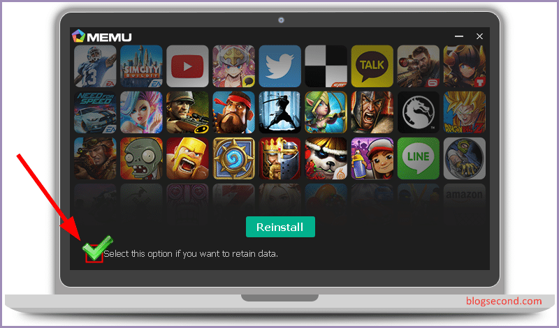 Memperbarui MEmu di Windows