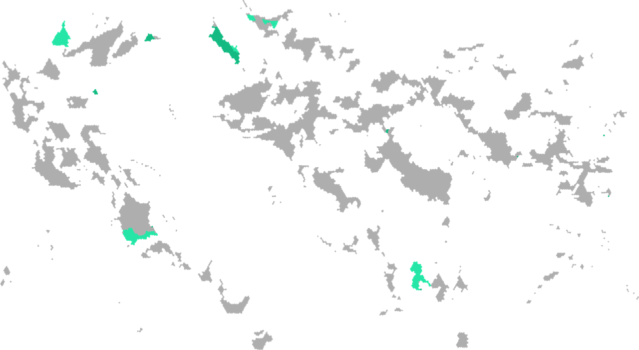 Carte des pays où le gallois est reconnu