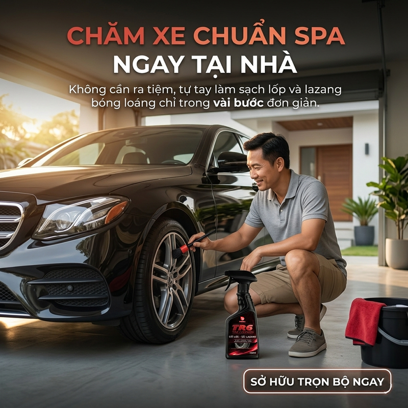 Chăm xe tại nhà