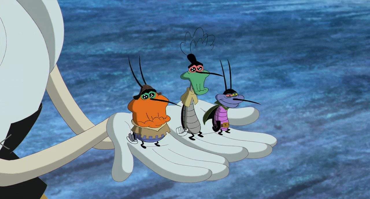 Oggy and the Cockroaches: The Movie 2013 BluRay [Hindi + Tamil + Telugu + Malayalam + Kannada + French] 480p 720p Screenshot