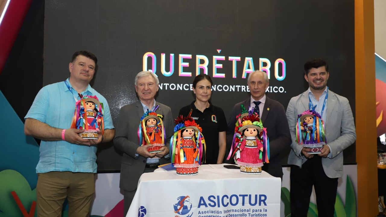 Presentan El Camino Iniciático de Santiago en el Tianguis Turístico México 2024