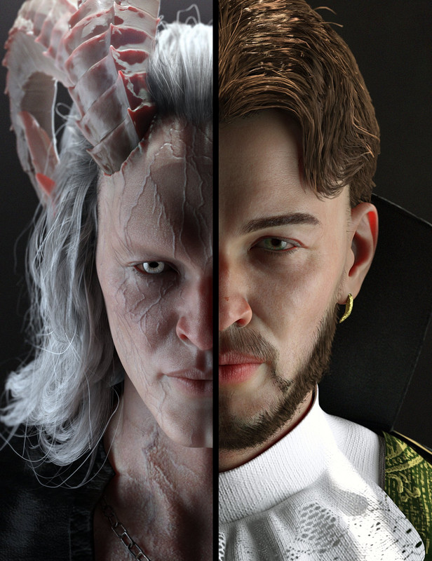 Leonard HD for Genesis 8.1 Male and Torment 8.1 Leonard HD for Genesis 8.1 Male and Torment 8.1