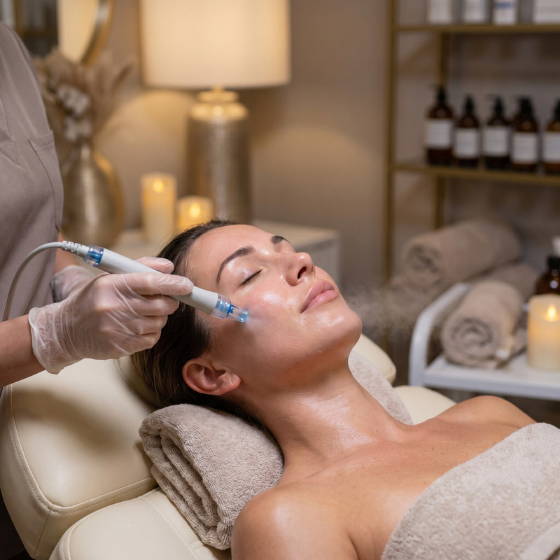 Hydra facial treatment