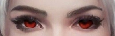 Eyes(rarely wears makeup besides kohl lines eyes)