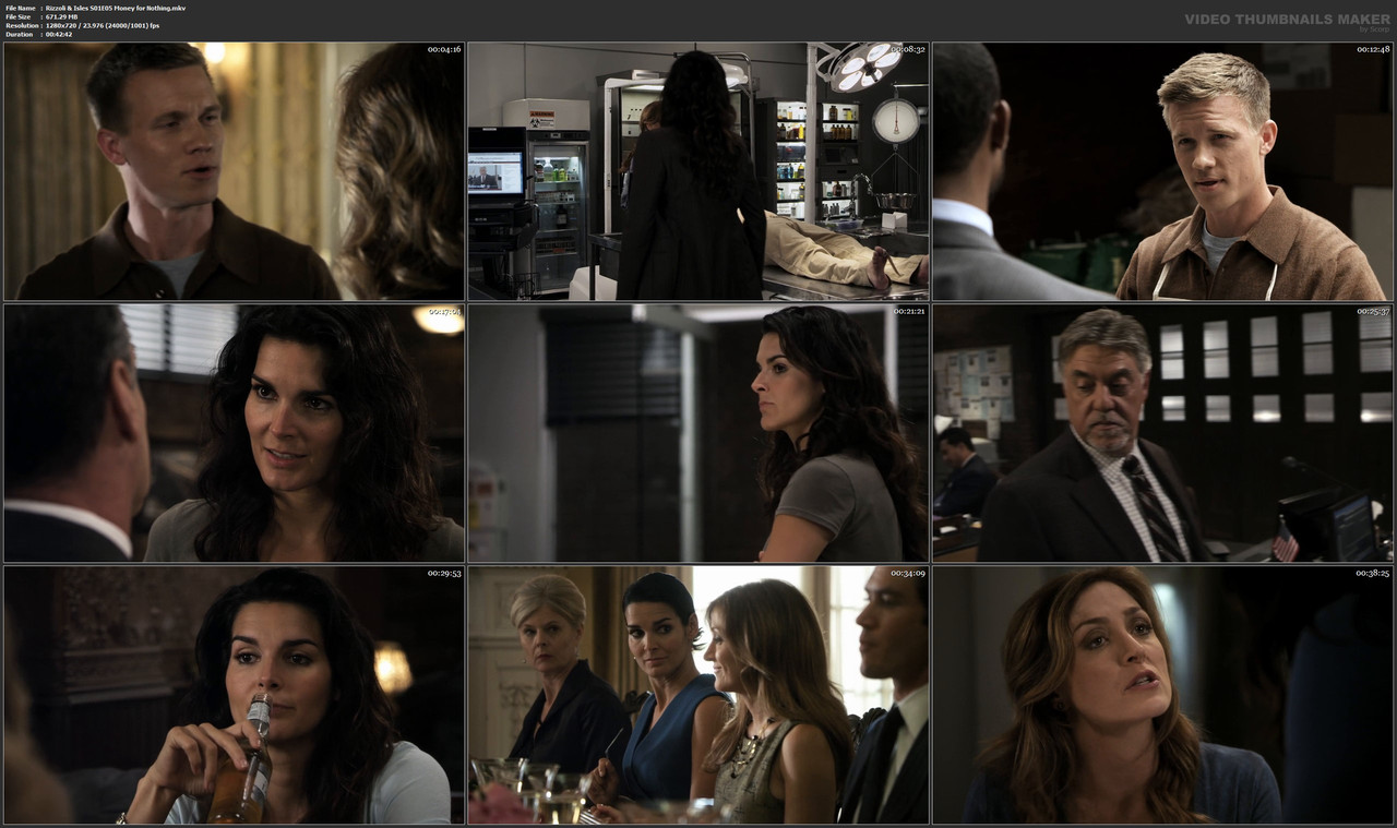 Rizzoli & Isles S01E05 Money for Nothing.mkv