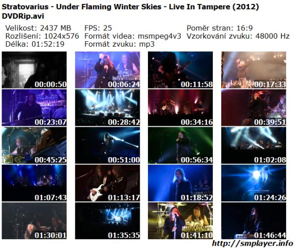 Stratovarius - Under Flaming Winter Skies - Live In Tampere