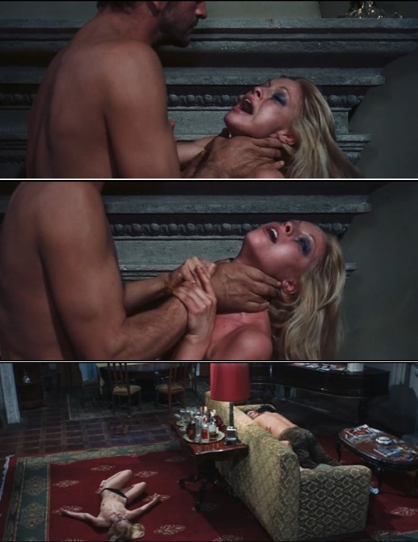 Vergewaltigung Barbara Bouchet Raped -Strangled in Amuck (1972) cvr