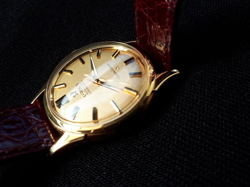 OMEGA CONSTELLATION Cal 551 18k Gold 