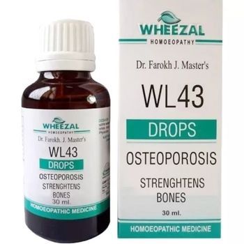 Wheezal WL-43 Osteoporosis Drops (30ml)