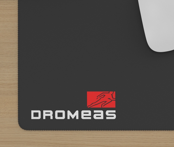 Mousepad ΔΡΟΜΕΑΣ (alternate view) - Mousepad με ειδική μικρο-ύφανση που παρέχει προστα