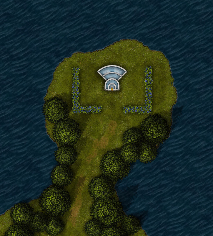 temple grounds Site G 19x21 Ground nogrid lights