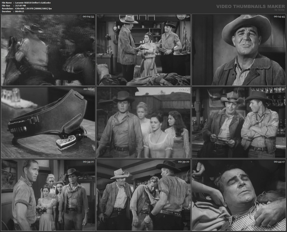 Laramie S02E10 Drifter's Gold.mkv