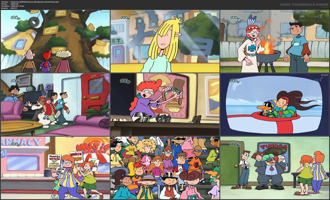 Pepper Ann S03E02E03 Dances with Ignorance and Girl Power.mkv