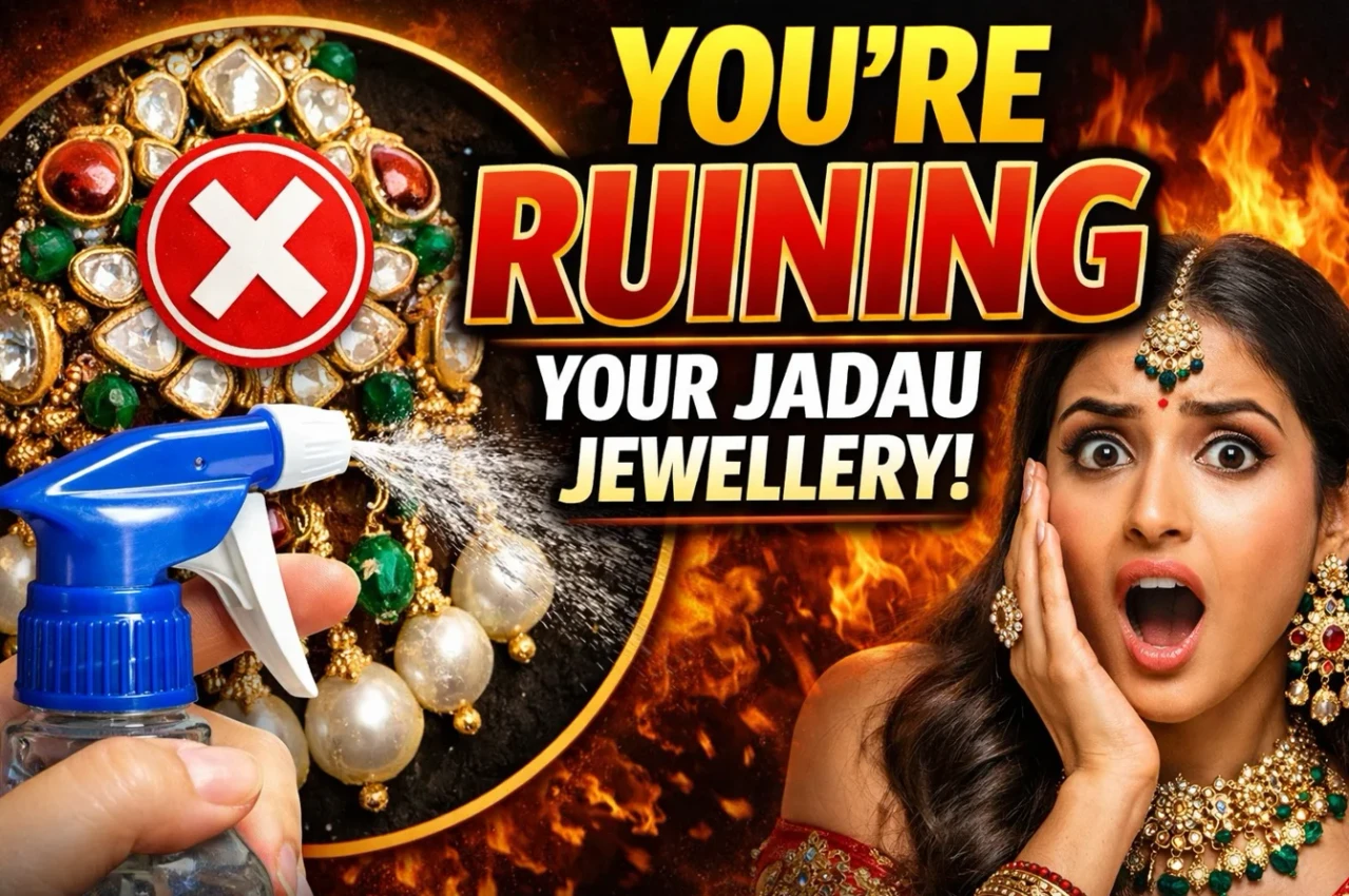 How You Are Ruining Your Jadau Jewellery Every Day
