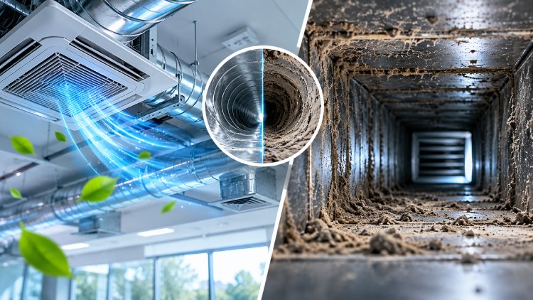 Area Coverage for AC Duct Hygiene and Fatigue