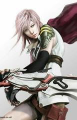 Lightning Farron in battle pose