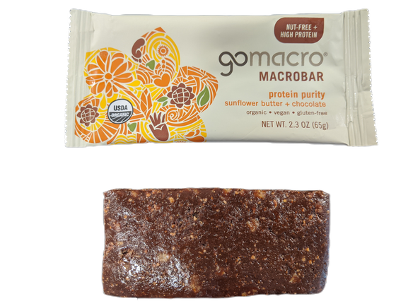 GoMacro Sunflower Butter chocolate bar (Protein Purity)