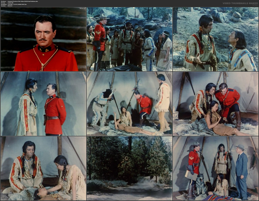 Sergeant Preston of the Yukon S01E05 Bad Medicine.mkv