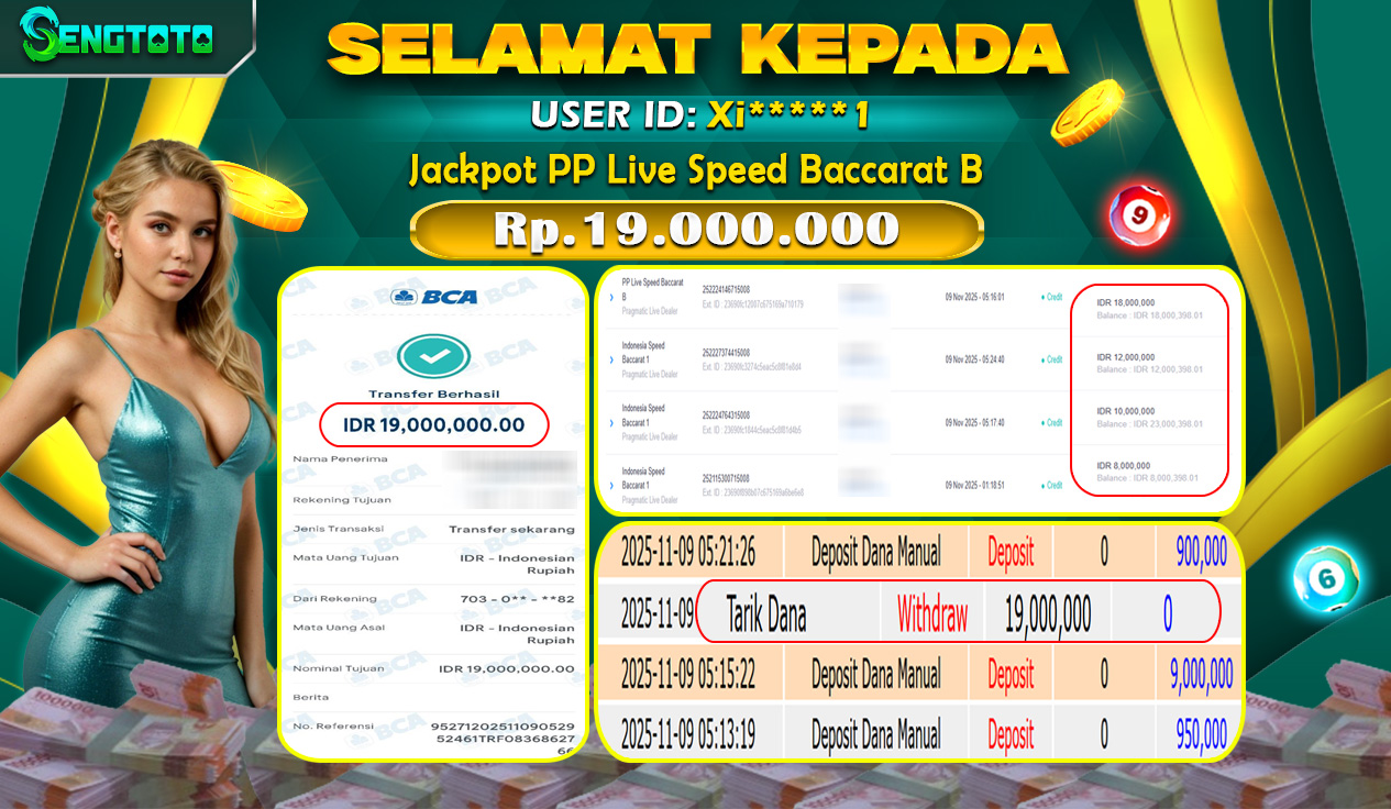 BUKTI PEMBAYARAN SLOT PP LIVE SPEED BACCARAT B