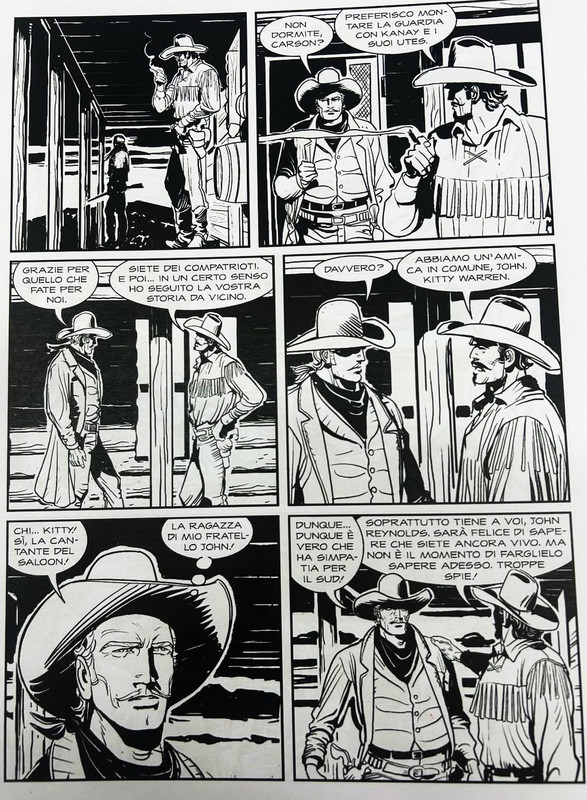 No proximo Speciale Tex Willer desenhado por Mario Atzori regressam Kate Warne e Kit Carson 6