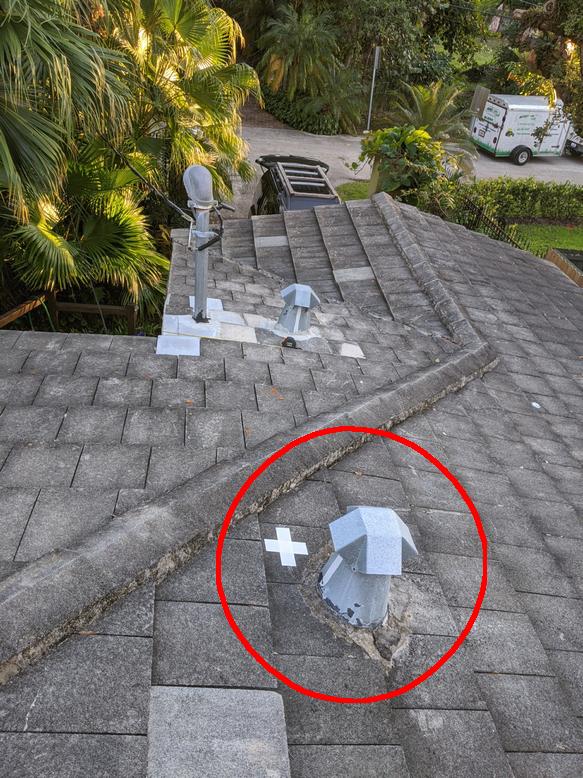 dryer vent out through the roof?