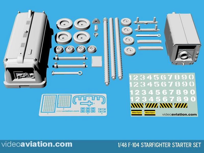 キネティック改造 1/48 NF-104A スペーストレーナー 完成