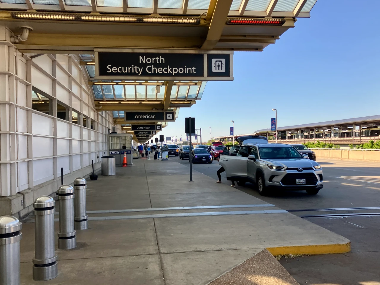 DCA terminal Friday morning