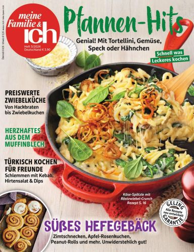 Cover: Meine Familie und ich Kochmagazin März No 03 2024