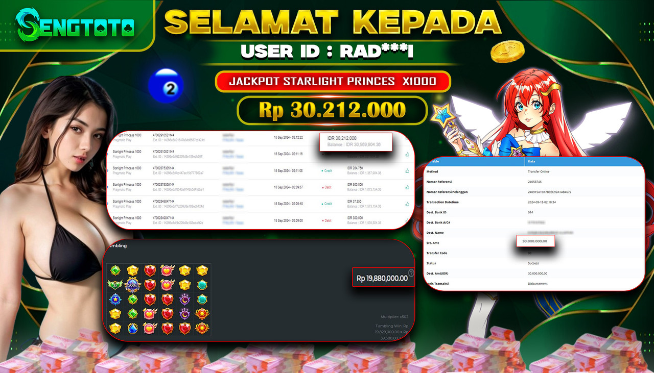 BUKTI PEMBAYARAN SLOT STARLIGHT PRINCESS 1000