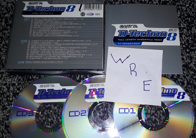 Gary D. presents D-Techno 8 (3CD, 2003) FLAC LossLess