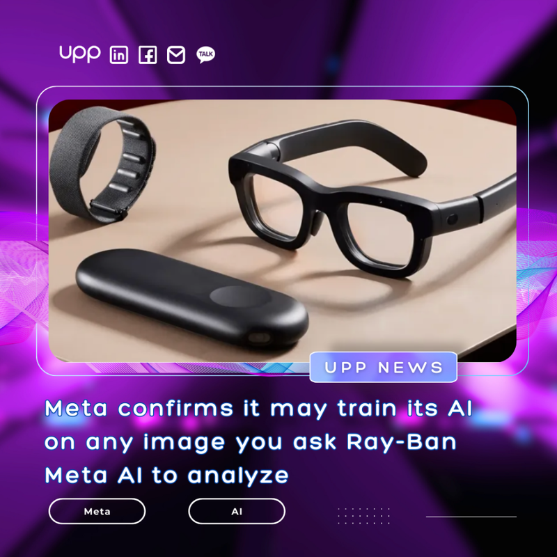 Meta confirms it may train its AI on any image you ask Ray-Ban Meta AI to analyze